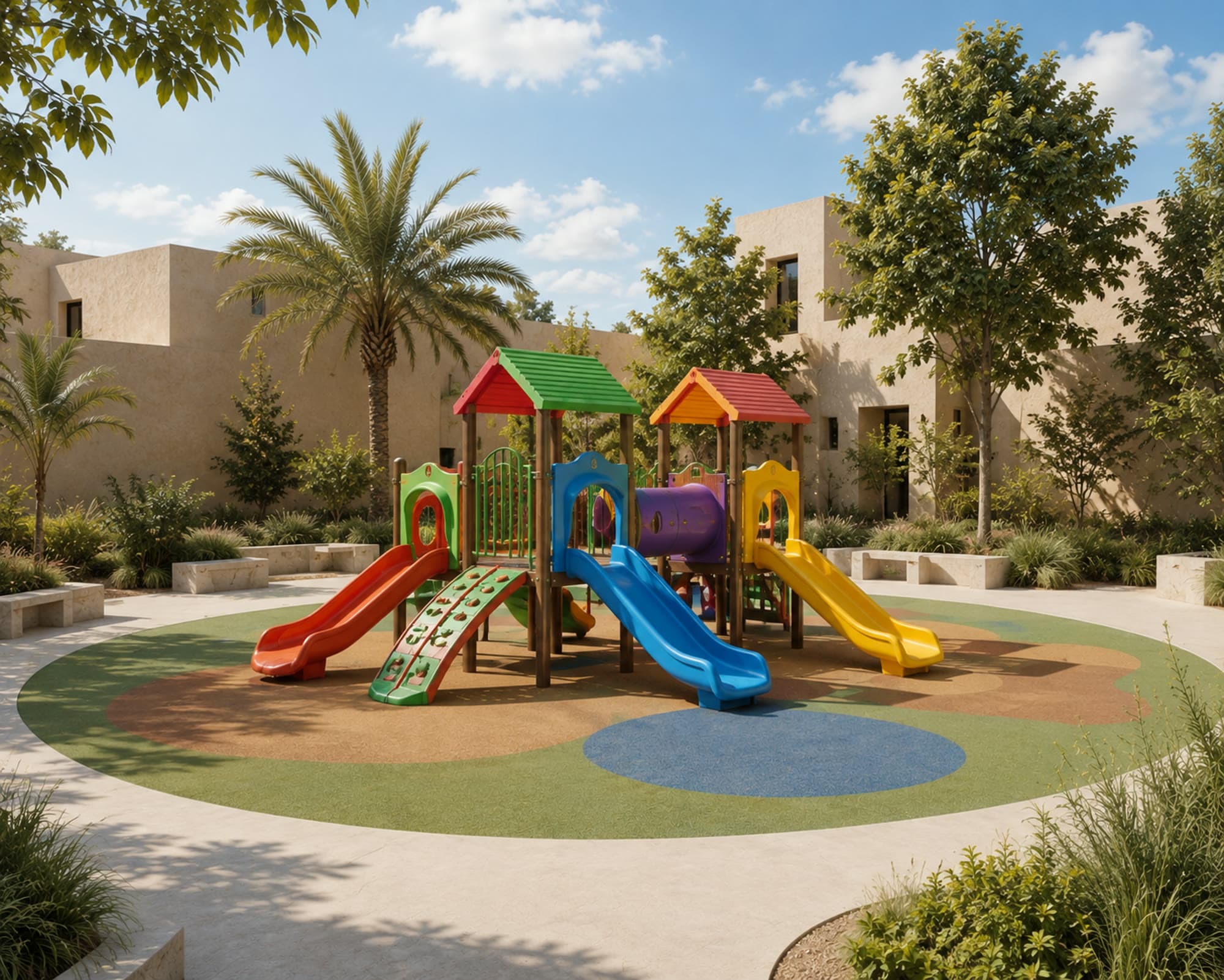 Concept design for the Ubuntu Eco Gardens children's playground